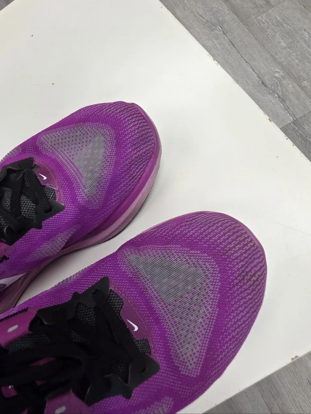 Nike Women’s Pink and Black Zoom Running Shoes GREAT SHAPE
